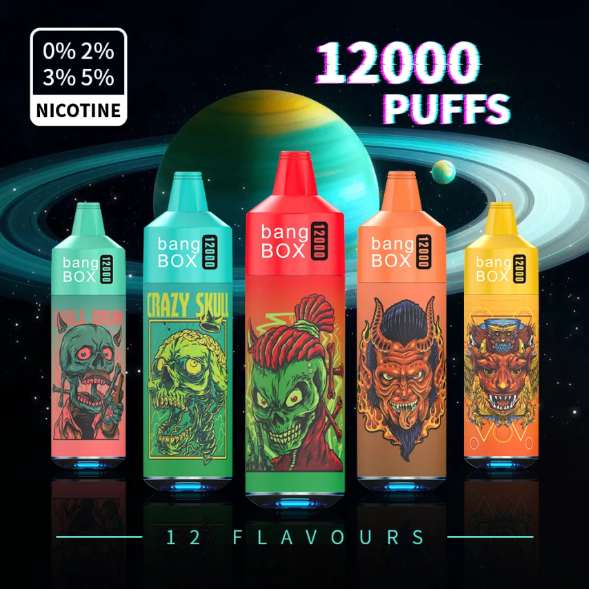 Bang Box Norge HRX44837 engangs | Bang Box 12000 puffs rgb lys