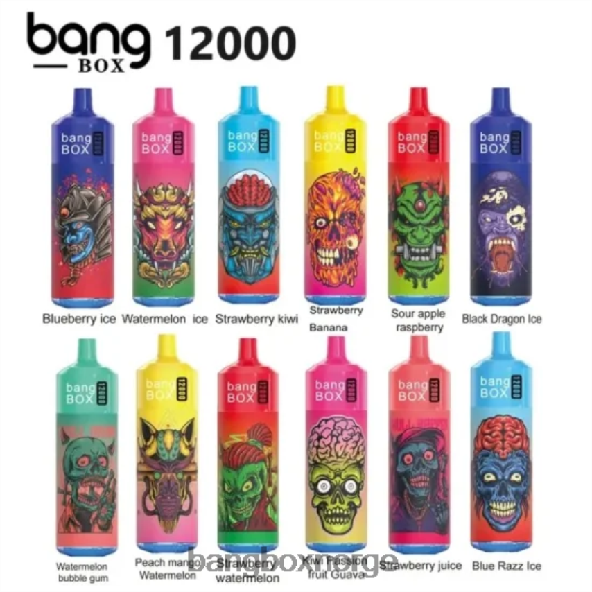 Bang Box Norge HRX44837 engangs | Bang Box 12000 puffs rgb lys