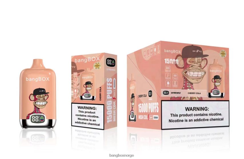 Bang Box Norge HRX44840 kirsebær cola | Bang Box 15000 drag