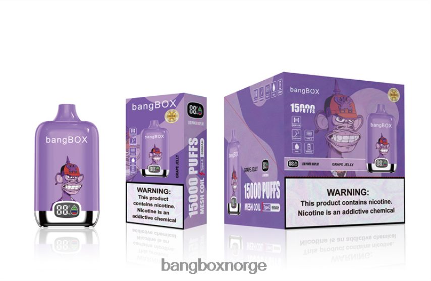 Bang Box Norge HRX44849 drue gelé | Bang Box 15000 drag
