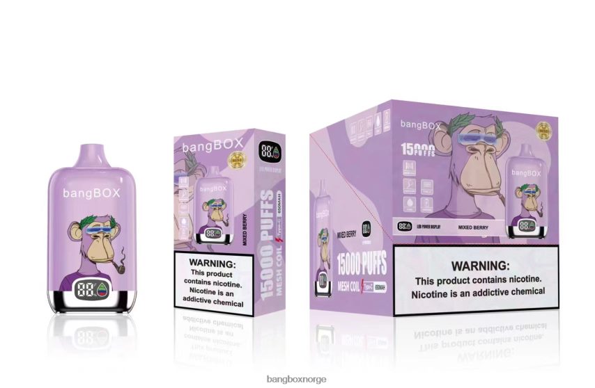 Bang Box Oslo HRX44841 blandet bær | Bang Box 15000 drag