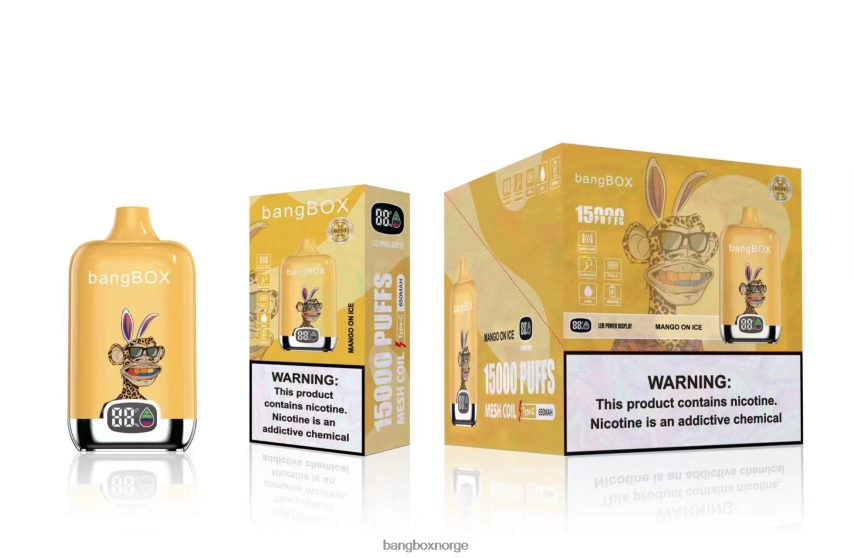 Bang Box Vape HRX44848 mango på is | Bang Box 15000 drag