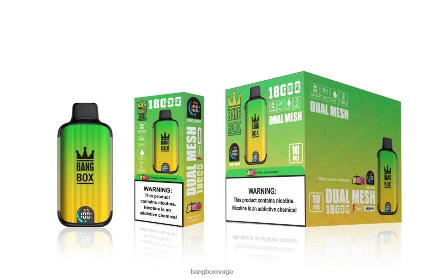 Bang Box Oslo HRX44889 mango fersken vannmelon | Bang Box 18000 drag