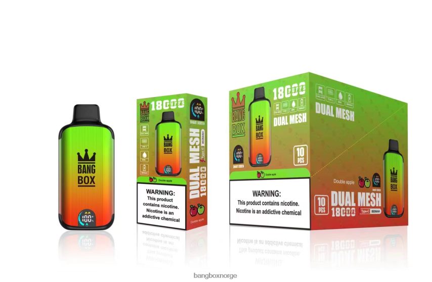 Bang Box Vape HRX44893 dobbelt eple | Bang Box 18000 drag