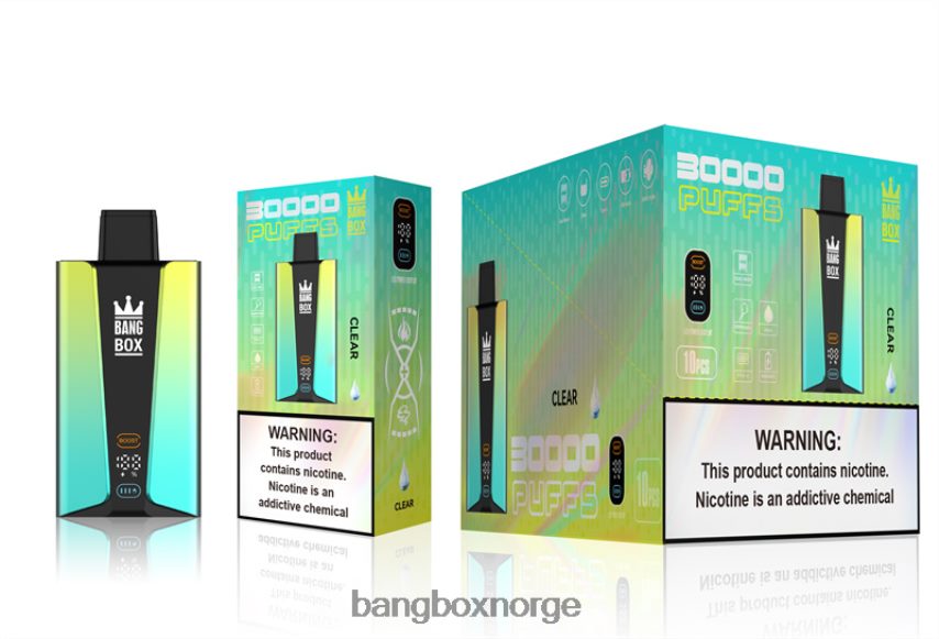 Bang Box Norge HRX44876 klar | Bang Box 30000 puffs smartskjerm