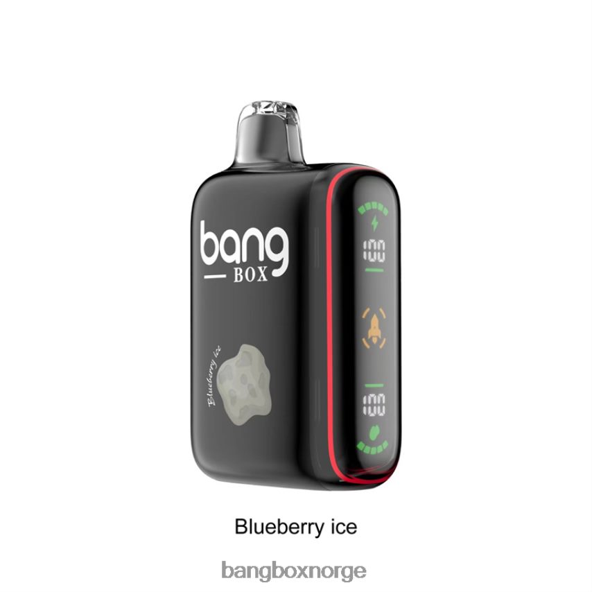 Bang Box Oslo HRX44832 blåbæris | Bang Box 9000-18000 puffs intelligent kraftdisplay