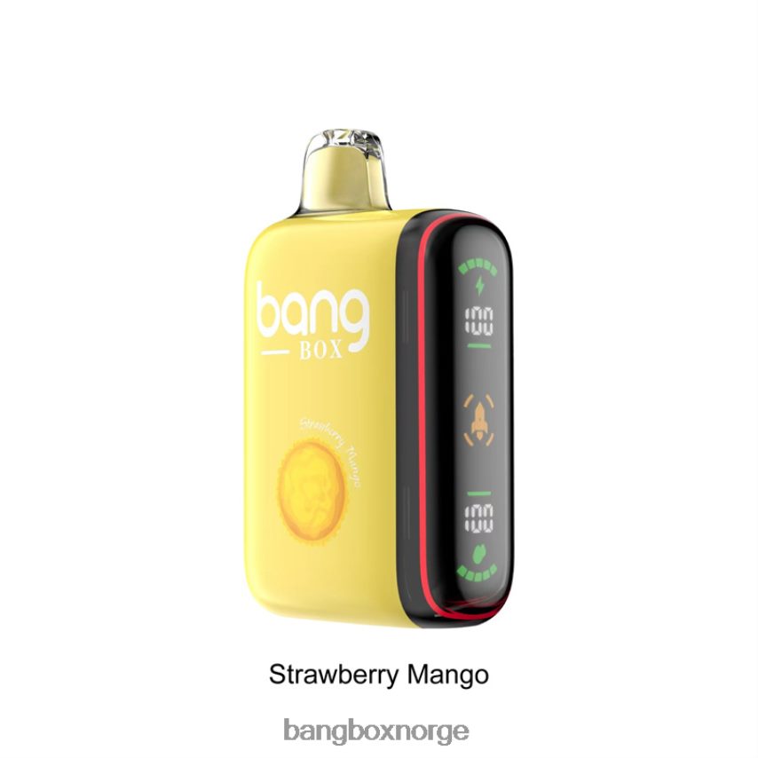 Bang Box Oslo HRX44835 jordbær mango | Bang Box 9000-18000 puffs intelligent kraftdisplay