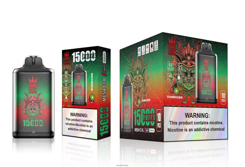 Bang Box Norge HRX448100 jordbær kiwi | Bang Box s1-15000 drag
