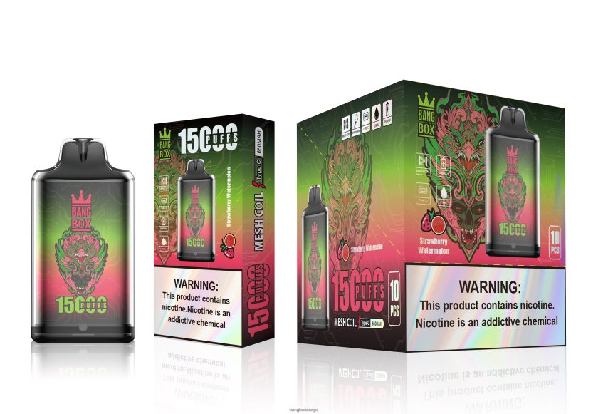 Bang Box Norge HRX448103 jordbær vannmelon | Bang Box s1-15000 drag