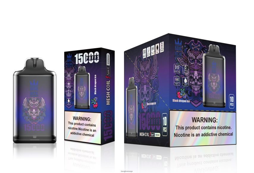 Bang Box Oslo HRX448110 svart drageis | Bang Box s1-15000 drag