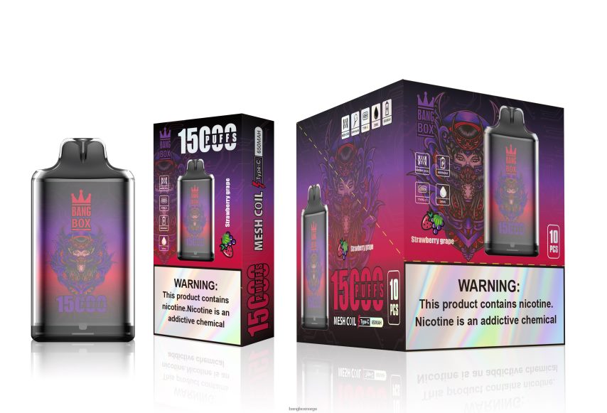 Bang Box Vape HRX448111 jordbærdrue | Bang Box s1-15000 drag