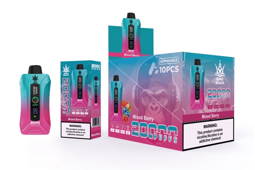 Bang Box Oslo HRX4485 blandet bær | Bang Beach 20000 puffs smart screen vape